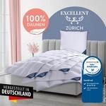 Excellent Daunenbettdecke "Z&uuml;rich, Bettdecke normal mit Bestnote "Hoher