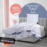 Excellent Daunenbettdecke "Wien, Bettdecken f&uuml;r Sommer und Winter, Decke" polarwarm