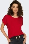 ONLY T-Shirt "ONLMOSTER &ndash; Kurzarmshirt mit Aufschlag und klassischem Look"