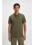 Poloshirt BOSS ORANGE "Prime Regular Fit", Herren, Gr. S, gr&uuml;n (open gr&uuml;n342),