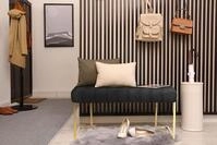 Kayoom Sitzbank "Rarity 225, Edler Touch durch goldenes Gestell" 1 Stk. tlg....