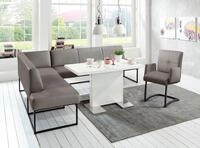 exxpo - sofa fashion Eckbank "Affogato, hoher Sitzkomfort, bequem" Frei im Raum
