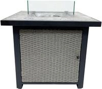 Tepro Feuerstelle "Medfield" Gasfeuerstelle, BxLxH: 76,5x76,5x65,5 cm