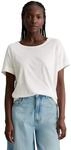 T-Shirt MARC O'POLO DENIM "aus Organic Cotton", Damen, Gr. XXL, wei&szlig; (silky wei&szlig;),