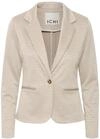 Blusenblazer ICHI "Blazer IHKATE", Damen, Gr. L, beige (sandshell),...
