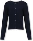 KIDS ONLY Strickjacke "KOGNATASCHA LS O-NECK CARD CP KNT NOOS"