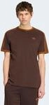 T-Shirt ADIDAS ORIGINALS "3-STREIFEN", Herren, Gr. S, braun (aurora coffee, dusky