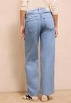 Loose-fit-Jeans STREET ONE STUDIO, Damen, Gr. 36, L&auml;nge 30, blau (light blau wash),