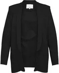 Jackenblazer ONLY CARMAKOMA "CARPOPTRASH-ELLY LIFE L/S BLAZER TLR", Damen, Gr. 48,