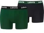 Boxer LEVI'S "LEVIS MEN REPEAT LOGO BOXER BRIEF", Herren, Gr. L, gr&uuml;n, schwarz,