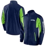 Bomberjacke FANATICS "Fanatics Jacke Seattle Seahawks Woven Track", Damen, Gr. M,