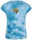 T-Shirt RECOVERED "NFL Jaguars", Damen, Gr. XS, blau, 100% Baumwolle, bedruckt,