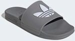 Badesandale ADIDAS ORIGINALS "ADILETTE OG CF BADESCHLAPPEN", Herren, Gr. 39, grau