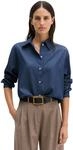 Jeansbluse MARC O'POLO "aus TENCEL&trade; Lyocell-Baumwolle-Mix", Damen, Gr. 32,...