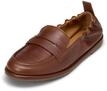 Loafer MARC O'POLO "mit elastischer Fersenkante", Damen, Gr. 37, cognac,