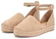 Riemchenballerina TOMMY HILFIGER "TH PLATFORM ESPAD SUEDE STRAP", Damen, Gr. 36,