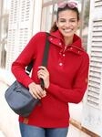 Troyer CASUAL LOOKS "Troyer-Pullover", Damen, Gr. 36, rot, 50% Baumwolle, 50%