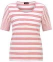 GOLDNER Kurzarmshirt "Kurzgr&ouml;&szlig;e Streifenshirt aus softer Baumwollmischung"