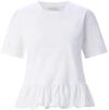 T-Shirt RICHROYAL, Damen, Gr. XS, wei&szlig;, Single Jersey, Obermaterial: 100%...