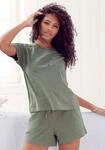 KangaROOS Shorty Set, 2 mit Slogan-Frontdruck