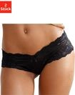 Vivance Panty Packung, 2 St&uuml;ck, aus elastischer Spitze, sexy Dessous