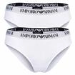 Slip EMPORIO ARMANI "Slip ESSENTIAL COTTON 2er Pack", Damen, Gr. L, wei&szlig;,