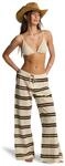 Strandhose BILLABONG "Hot Stripe", Damen, Gr. XS, teak, Obermaterial: 100%