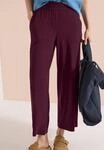 7/8-Hose CECIL, Damen, Gr. XXL, L&auml;nge 26, grape rot, Stoff, 95% Viskose, 5%