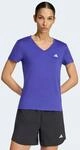 T-Shirt ADIDAS PERFORMANCE "ADIDAS WORKOUT ESSENTIALS MIT V-AUSSCHNITT", Damen, Gr.