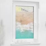 LICHTBLICK ORIGINAL Fensterfolie "Fensterfolie selbstklebend, Sichtschutz, The Beach