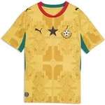 Trainingsshirt PUMA "Ghana 2026 Ausw&auml;rtstrikot Jugendliche", Kinder, Gr. 176, sunny