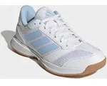 Hallenschuh ADIDAS PERFORMANCE "LIGRA 8 INDOOR", Damen, Gr. 42, cloud wei&szlig;,...