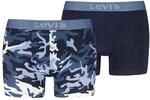 Boxershorts LEVI'S, Herren, Gr. L, blau combo, Single Jersey, Obermaterial: 95%