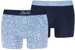 Levis Boxershorts "LEVIS MEN BANDANA AOP BOXER BRIEF 2P" 2er Pack