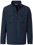 Sommerjacke CASAMODA "CASAMODA Sommerjacke uni", Herren, Gr. M, blau, 100% Polyamid,