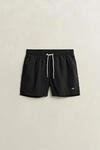 Badeshorts GANT, Herren, Gr. 3XL, N-Gr, schwarz, Web, Obermaterial: 100% Polyamid,
