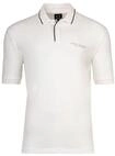 Poloshirt ARMANI EXCHANGE "Poloshirt POLO SHIRT 1er Pack", Herren, Gr. L, wei&szlig;,