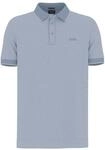 Poloshirt JOOP "Percyco", Herren, Gr. L, pastel blau, Obermaterial: 100% Baumwolle,