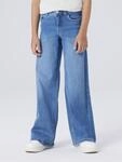 Weite Jeans NAME IT "NKFPOLLY X-WIDE JEANS 3057-FR NOOS", M&auml;dchen, Gr. 128,...