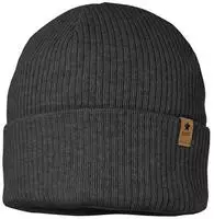 Beanie MAXIMO, Jungen, Gr. 49, carbonmeliert, Fleece, Baumwolle, unifarben,...
