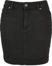 Jerseyrock URBAN CLASSICS "Urban Classics Damen Ladies Organic Stretch Denim Mini
