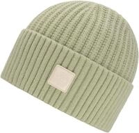 chillouts Strickm&uuml;tze "Denise Hat" mit sichtbarem Logo-Patch