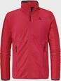 Fleecejacke SCH&Ouml;FFEL "Fleece Jk Style Cascata MNS", Herren, Gr. 50, rot (2605, rot),