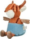 Kuscheltier STERNTALER "Schotti M", braun, Pl&uuml;schfiguren, KinderH:20cm, Flausch,