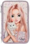 Depesche Buntstift "3-Fach Federtasche BLOOMING KITTY TOPModel 7,5 x 13 x 20 cm