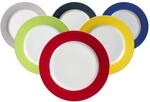 Ritzenhoff & Breker Fr&uuml;hst&uuml;cksteller "Dessertteller Doppio &oslash; 20,5 cm 6er Set bunt"