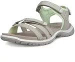 Trekkingsandale ECCO "ECCO OFFROAD ROAM W", Damen, Gr. 37, beige (hellgrau, mint),