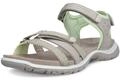 Trekkingsandale ECCO "ECCO OFFROAD ROAM W", Damen, Gr. 37, beige (hellgrau, mint),