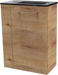 FACKELMANN Waschtisch "SBC" Set, bestehend aus Becken und Unterbau, Breite ca. 45 cm