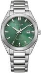 Solaruhr CITIZEN, silberfarben, gr&uuml;n, Armbanduhren, Herren, Armbanduhr, Damenuhr,